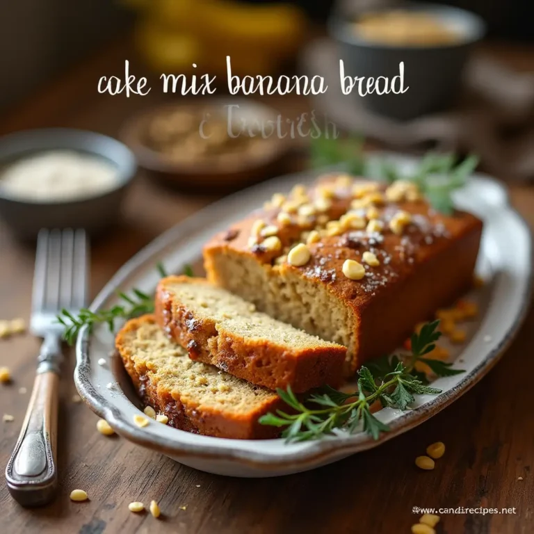 cake mix banana bread, candyrecipes
