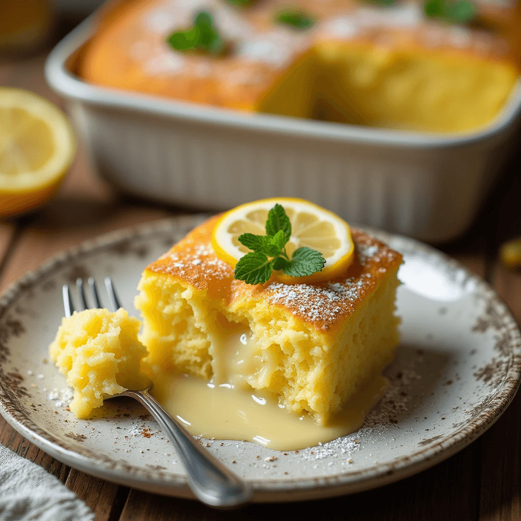 lemon cream cheese dump cake