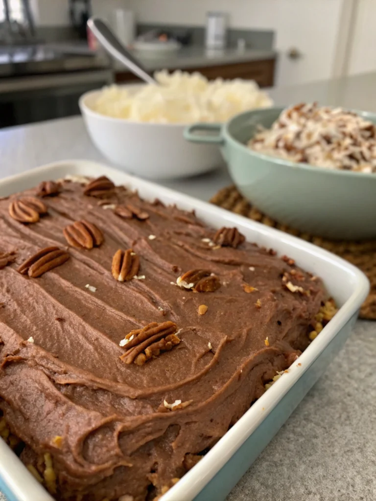 German Chocolate Cake Frosting Recipe: 7 Steps to Decadent Bliss