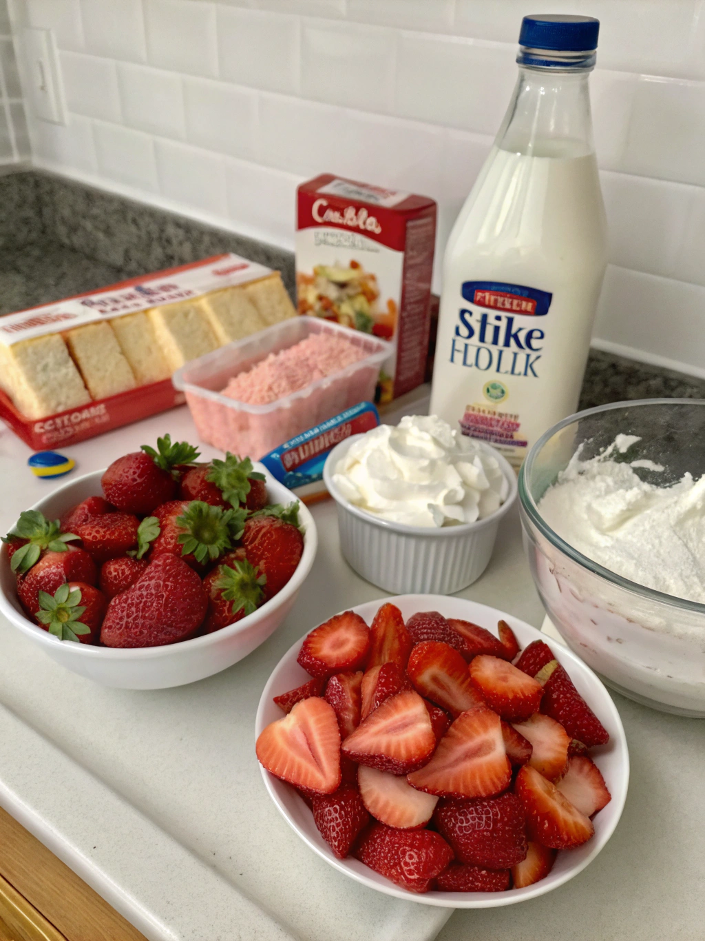 strawberry poke cake recipe ingredients
