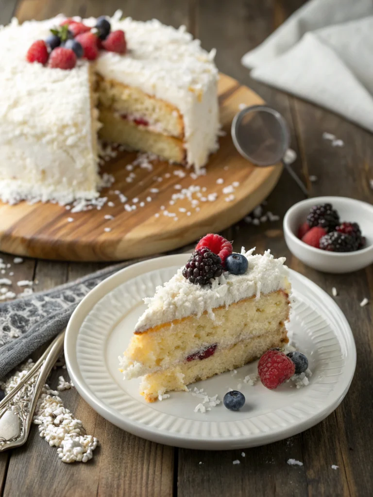 Coconut Cake Recipe: 7 Simple Steps for a Tropical Dessert Delight